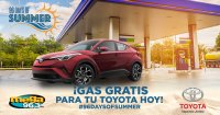 Pump It Up, ¡Gas gratis para tu Toyota!